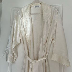 vintage christian dior robe